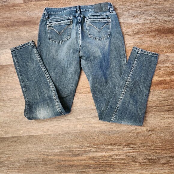 Harley Davidson Womens Jeans Black Label size 30 - Picture 2 of 5